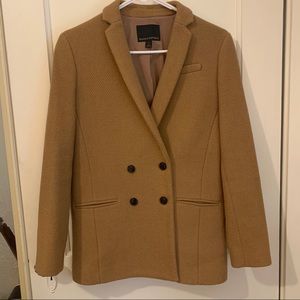 Banana republic tan camel pea coat